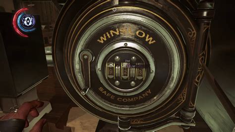 dishonored 2 winslow safe code.